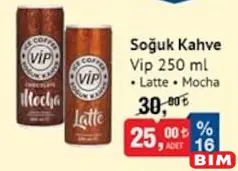VİP SOĞUK KAHVE LATTE/MOCHA 250 ML VİP SOĞUK KAHVE LATTE/MOCHA 250 ML